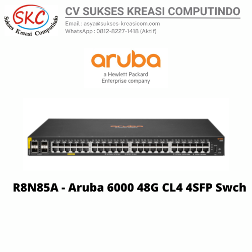 R8N85A – Aruba 6000 48G CL4 4SFP Swch