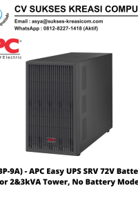 (SRV72BP-9A) – APC Easy UPS SRV 72V Battery Pack for 2&3kVA Tower, No Battery Model
