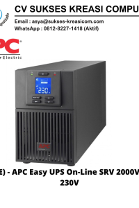 (SRV2KI-E) – APC Easy UPS On-Line SRV 2000VA 1800W 230V